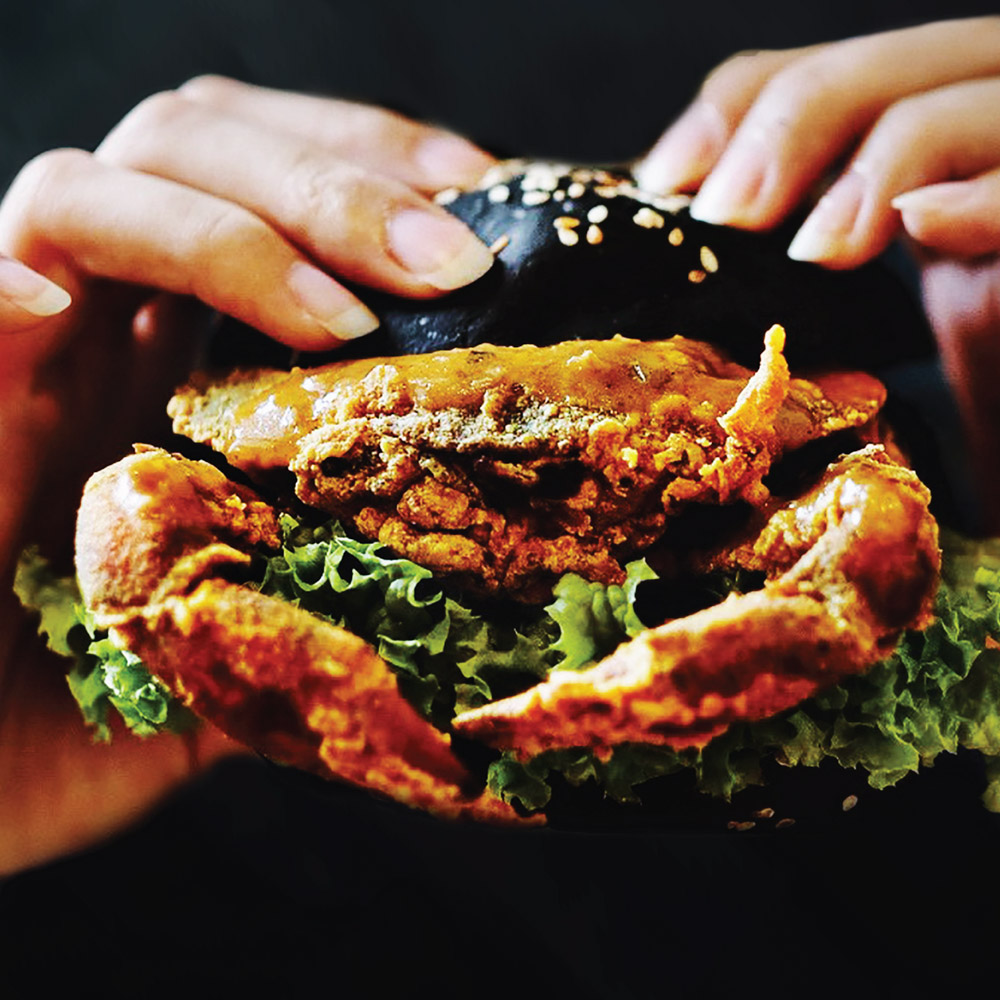 Seafood Burger | The BRGR - Handcraft Patty Burger | Exquisitely Delicious | Malaysia